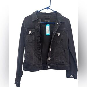 NWT Prosperity Riley Coated Denim Jacket
